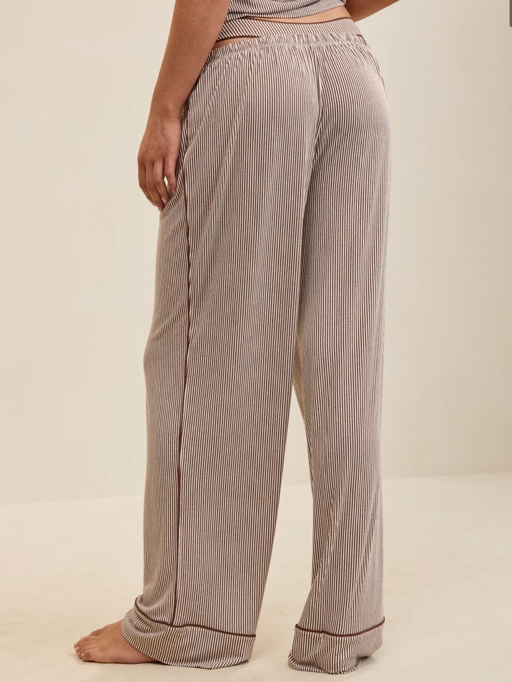 OVERSLEPT by Aerie Real Soft® Piping PJ Pant Brand New (NWT) - Universe XL SHORT - Picture 2 of 8